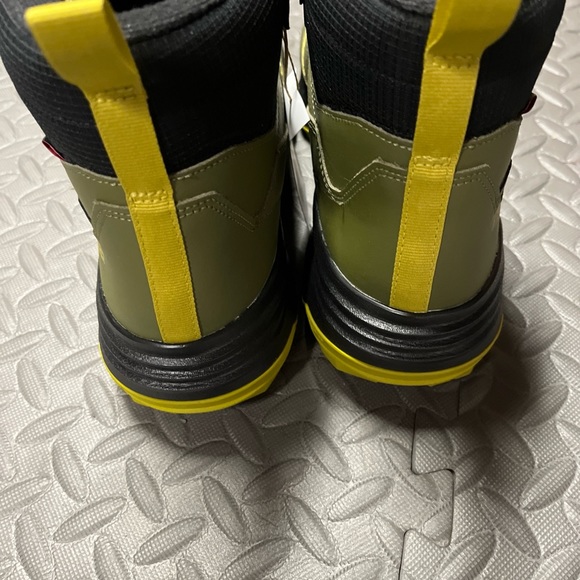 Adidas Terrex Unity Leather Mid Cold RDY Men's 13 Hiking Boots Olive NEW… - Picture 7 of 14